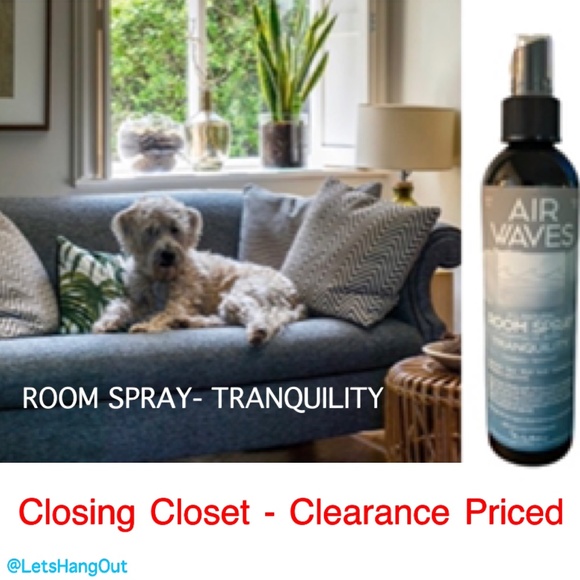 Country Bathhouse Other - Country Bathhouse 8 oz. Air Room Spray Tranquility Closing Closet